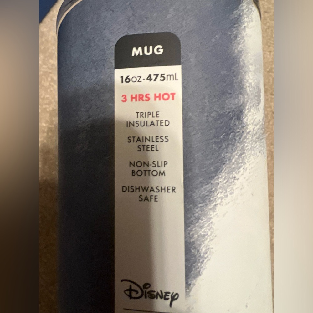 Corksicle Disney Mickey Mouse travel coffee mug - Picture 3 of 4